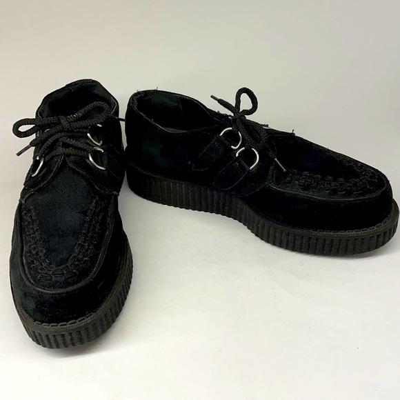 Underground England Other - Black Suede Platform Creepers, Size 8